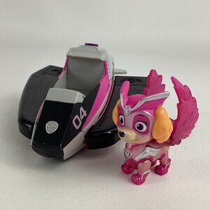 Paw Patrol Jet Rescue Skye Deluxe Transforming Vehicle Lights Sounds Figure Toy